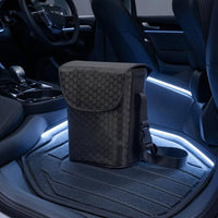Waterproof Trash Bin Easy to Clean Car Back Seat Organizer Leak-Proof
