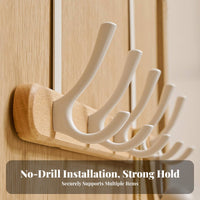 Multi-Purpose Hanging Peg Minimalist Aesthetic Wavy Wall Peg Decorative