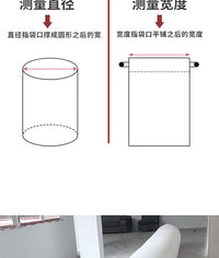 工业集尘收尘袋鼓风机吸尘袋搅拌站袋阳极袋过滤灰尘粉末防尘布袋