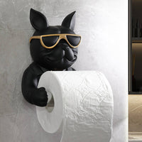 No Bathroom Tissue Rack Cute Dog Bathroom Tissue Holder Creative Design