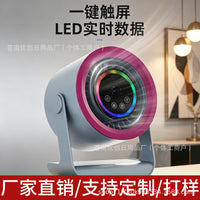 跨境新款涡轮壁挂台式小电风扇家用充电静音桌面高速循环扇冷风机