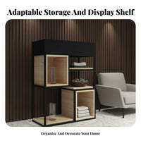 Multi-Tier Shelving Unit Freestanding Multi-Tier Display Rack Stable construction Indoor/Outdoor Use for Gardeners, Homeowners