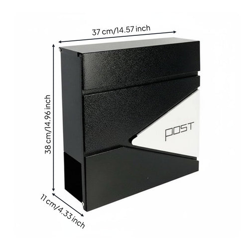 Letter Box Post Box Minimalist Design Front Door Mailbox