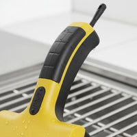 Electric Grill Brush Handheld Electric BBQ Scrubber Interchangeable Heads