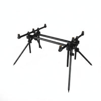 3 Rod Pod Stand Stable Tripod Rod Pod Portable Fishing Pole Holder