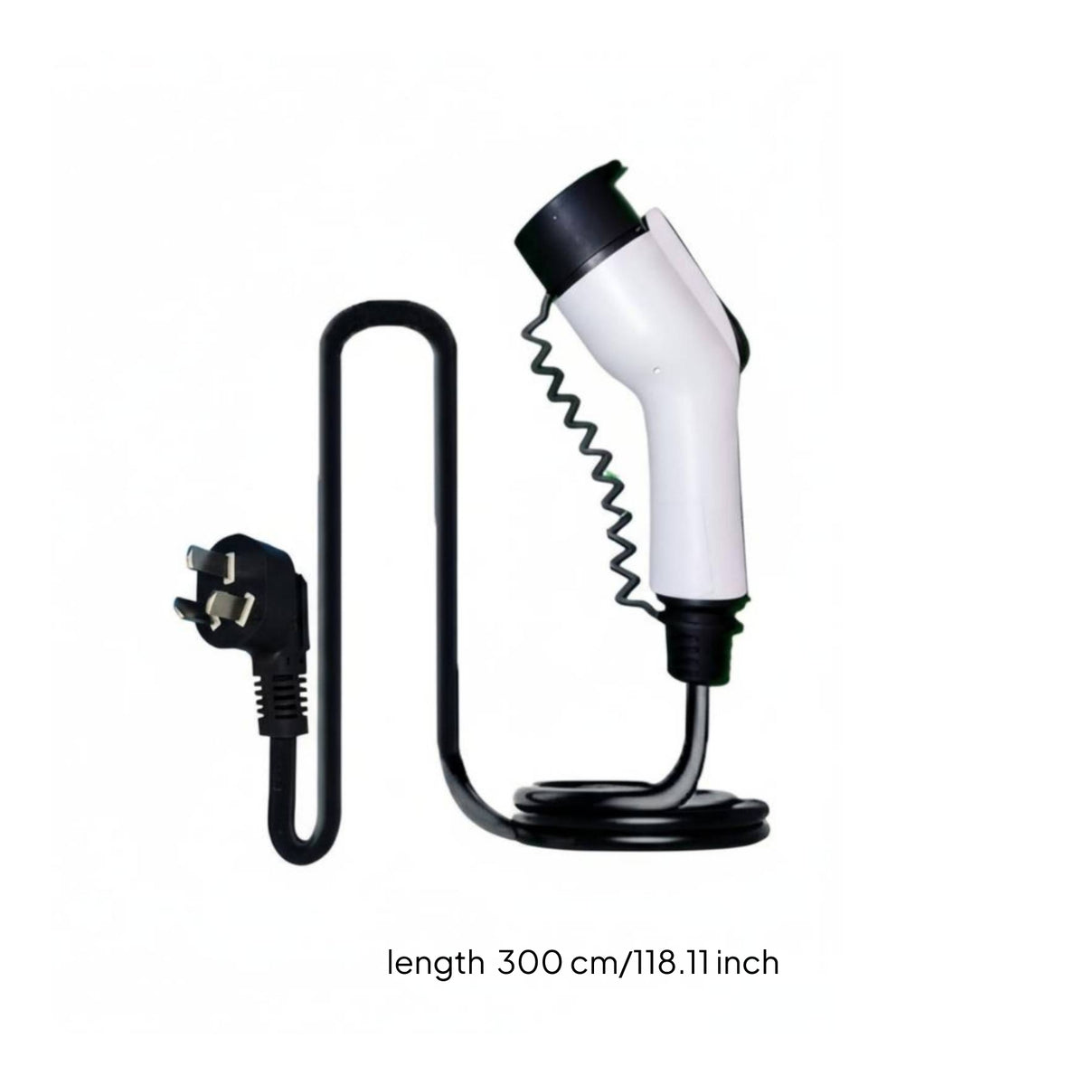 High Flame Retardancy 7-Pin EV Charging Inlet 32A Max Current Automotive Part Self-Closing Lid for Outdoor