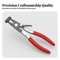 Hose Clamp Pliers 360° Rotatable Head Car Water Pipe Pliers Locking Mechanism Automotive Tool for Mechanics, Auto Technicians, Tight Areas, Garages