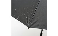 Waterproof Umbrella with Silver Coating Rainproof Long-Handled Umbrella Sturdy Automatic Opening for Business Professionals