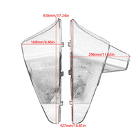 2 Pieces Port and Right Fairing Covers Glossy Finish Motorcycle Side Cover