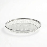 Mesh Draining Basket Low-Profile Oil Strainer with Handles Rust-Proof for Frying