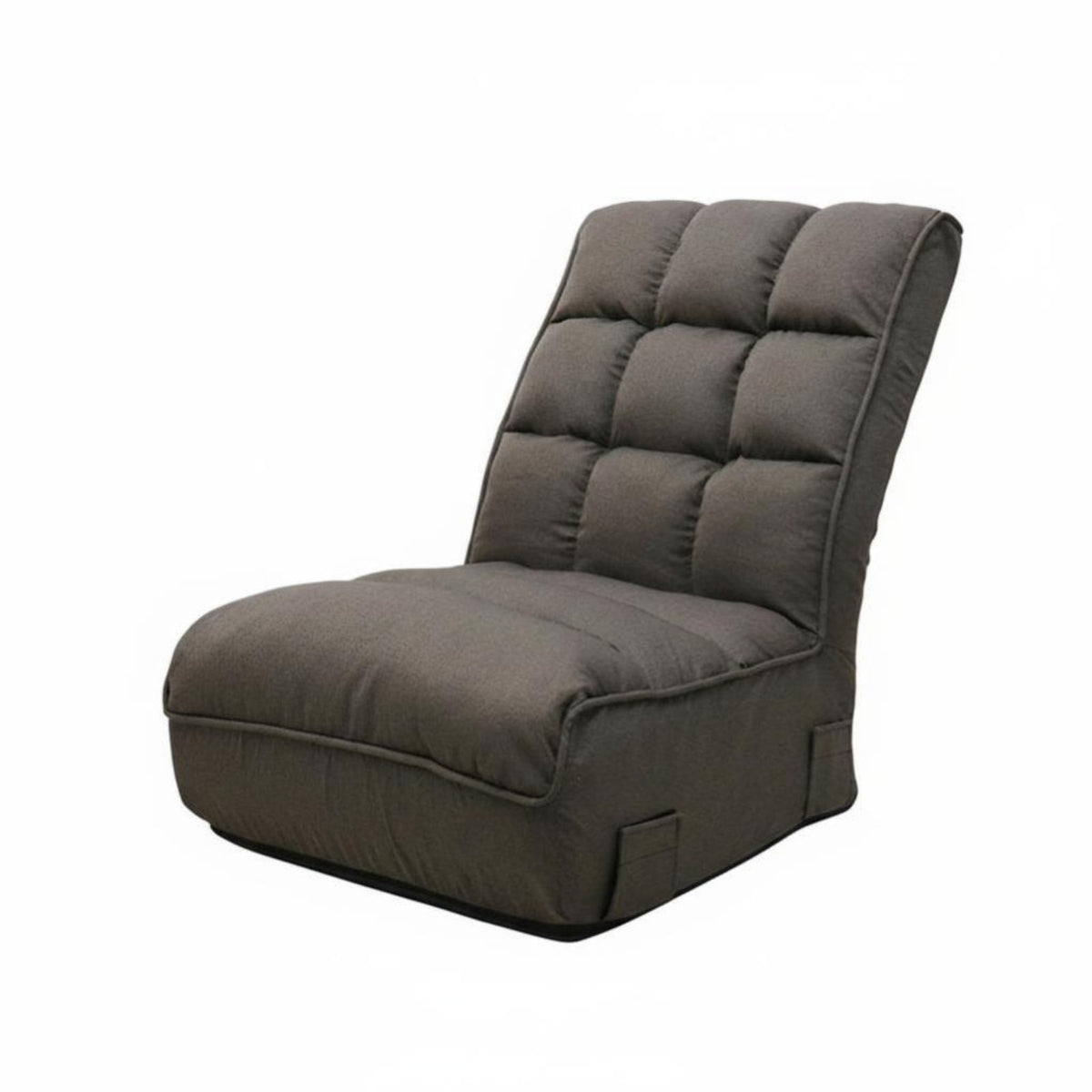 Adjustable Floor Lounger Thick Padding Adjustable Spinerest Lounger Thickly Padded Space-Saving for Bedroom, Balcony