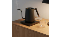 Electric Gooseneck Kettle Keep Warm Function Gooseneck Kettle Smart Coffee Pot Rapid Heating Ergonomic Handle for Baristas, Cafe