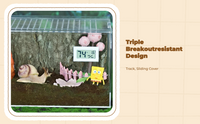 Transparent Acrylic Arachnid Habitat Breeding Box