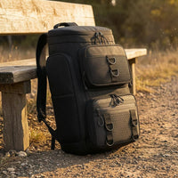 Waterproof Fishing Backpack Breathable Back Panel Fishing Backpack Oxford Textile