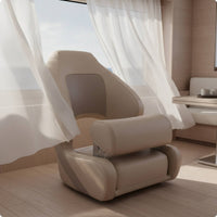 Steering Seat High-Back Boat Seat with Bolster Upholstered Furniture for Boat