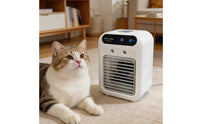 Mini Pet Air Cooler Ventilated Pet Air Cooler White