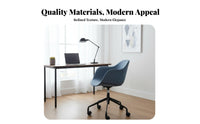 Armless rotating Chair Height Adjustable Office Furniture effortless Rolling Casters