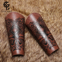 Medieval Retro Punk Knight Bracelet for Women Halloween Wristband Festival Party Arm Ring