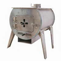 Fireplace Stove, Portable Fire Pit, Metal for Home Heating