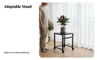 Rolling Plant stand With casters Rolling Pot Mover Easy to Move for Patio, Office