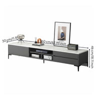 Contemporary Television Cabinet Italian Design Television Stand Media Cabinet Sturdy Construction Low Profile Suitable for Apartment Dwellers Home Living Room Decoration