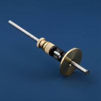 Wheel Marking Gauge Scale Micro Adjust Scribing Gauge Easy to Use Carbide Blade Marking Tool for Carpentry