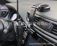 Car Radio Mount for Windshield with Suction Cup