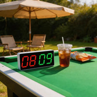 Multi-Sport Use Billiards Score Counter Easy to Read Electronic Score Board Portable Digital Scoreboard for Referees, Game Hall, Competition