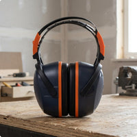 Noise Reduction Earmuff Padded Adjustable Earmuff Cushioned Headband for Study
