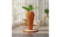 Carrot Cat Scratcher Protects Furniture Carrot Cat Scratcher Space Saving Pet Supply for Kittens