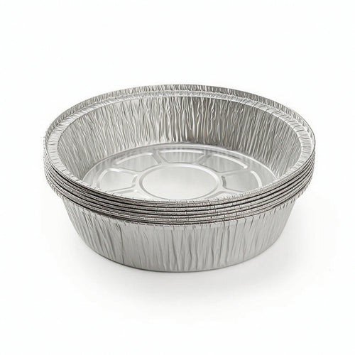 30 Pieces Aluminum Foil Tray Portable Trays Lightweight for Outdoor Picnics