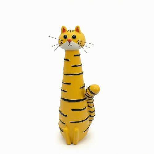 Cat Figurine Cute Cat Decoration Decorative for Office