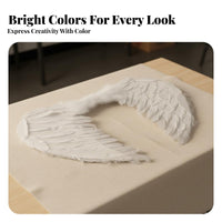 3 Pieces Angel Pinions Luminous Headband and Spellbinding Rod Set Layered Feathers Feather Angel Costume Kit Lightweight Feather Pinions Costume