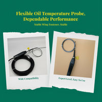 Automotive Smoke Leak Detector, Diagnostic Equipment, Oil Temperature Probe, Multi-Function Tester, High Temperature Resistant