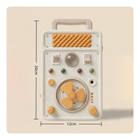 Lights and Sounds Educational Busy Board Develops Fine Movement Skills Toddler Circuit Board Toy STEM Learning Portable Activity Panel Polished Edges for Preschoolers