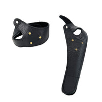IMPA232261 Sail Canvas Gloves with Leather Palm and Thimble, Reinforced, Left and Right Hand Protection