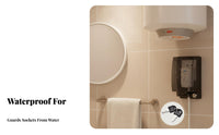 Type 86 Outlet Protector Additional Deep Waterproof Outlet Box Water-Resistant Socket Cover Sturdy Electrical Control 100-Degree