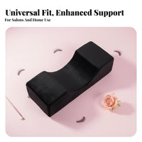 Anti-Collapse U-Shaped Lash Pillow Skin-Friendly Eyelash Extension Pillow for Estheticians, Beauticians, Microblading, Napping, Home Studio