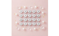Hypoallergenic Silicone Earring Back Soft Earring Back with Disc Round Finding Clear for Jewelers, Crafters, Jewelry Making