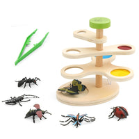 Wooden Adjustable Observation Mirror Toy for Kids