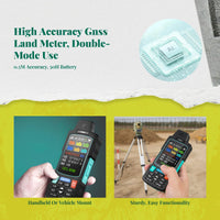 High-accuracy handheld GPS survey tool