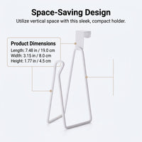 Dining Table Paper Dispenser, Wall Mounted Holder for Home Use, Under Cabinet Towel Punch Stainless Steel Roll for Homeowners