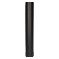 Black Stainless Steel Chimney Tee Elbow and Pipe Fittings for Wood-Burning Fireplace