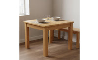 Versatile Solid Wood Square Table Sturdy and Long-Lasting Kids Wooden Table Rounded Corners Kids Activity Desk Water Resistant for Kindergarten, Restaurant