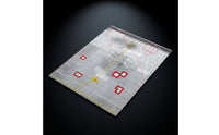 1/400 Airport Apron Display Base Wooden Airport Foundation Printed Diorama Board for Aviation Dioramas