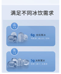 小型制冰机家用便携式迷你宿舍全自动清洁快速出冰商用制冰机跨境