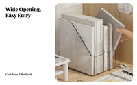 Multi-Compartment Desk Organizer Space Saving Document Rack sturdy Stable