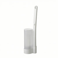 Toilet Wand with Disposable Heads Replaceable Disposable Toilet Bowl Brush Cleaner Hygienic Convenient for Bathroom