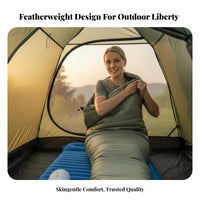 Sleeping Bag Liner Packable Sleep liner Hygienic for Backpacking, Adults, Hikers