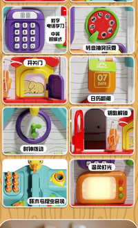 新品早教益智啄木鸟忙碌屋多种玩法儿童宝宝动手动脑婴儿玩具